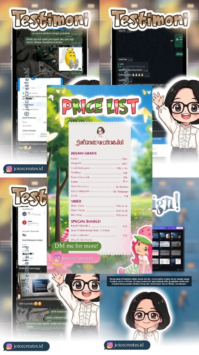 valinarelice's tweet photo. @enzuplifting haloomkakak! Boleh banbet order jasa di akuu yaa, dengan harga yang terjangkau banget ni! Bole negoow https://t.co/LXciGPNkKZ