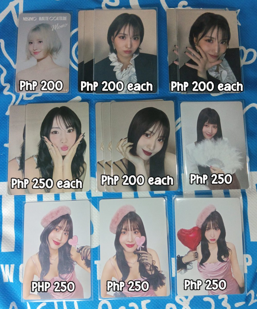 KMochiPop's tweet photo. WTS LFB
TWICE MOMO PHOTOCARDS

DOP: PREFERABLY PAYO

DM IF INTERESTED. THANK YOU. https://t.co/k2BiuOxehw