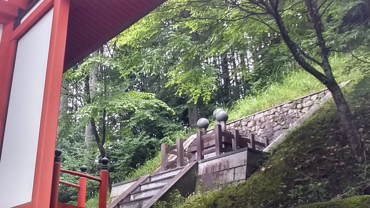 yuji3black's tweet photo. 朝一で天河神社へ https://t.co/aAfB82A5D1
