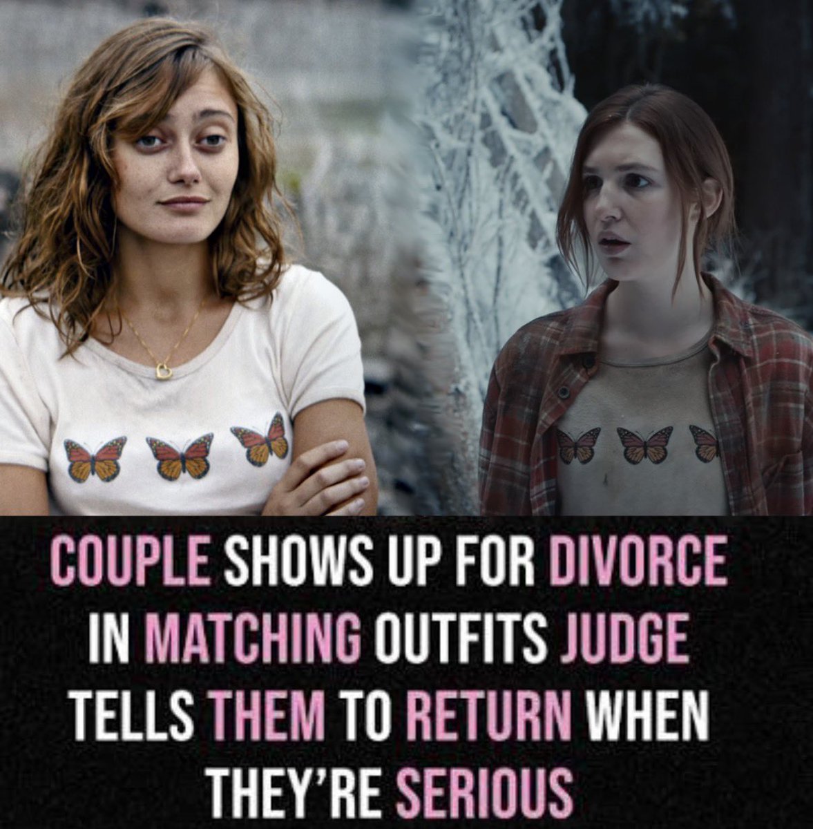 queermediabait's tweet photo. do i think jackieshauna would’ve made it if there wasn’t a plane crash? yes, but i also think they would have been the annoying ass couple that terrorized the yellowjackets by getting divorced &amp; remarried like 7 different times https://t.co/ow8CtXIIxl
