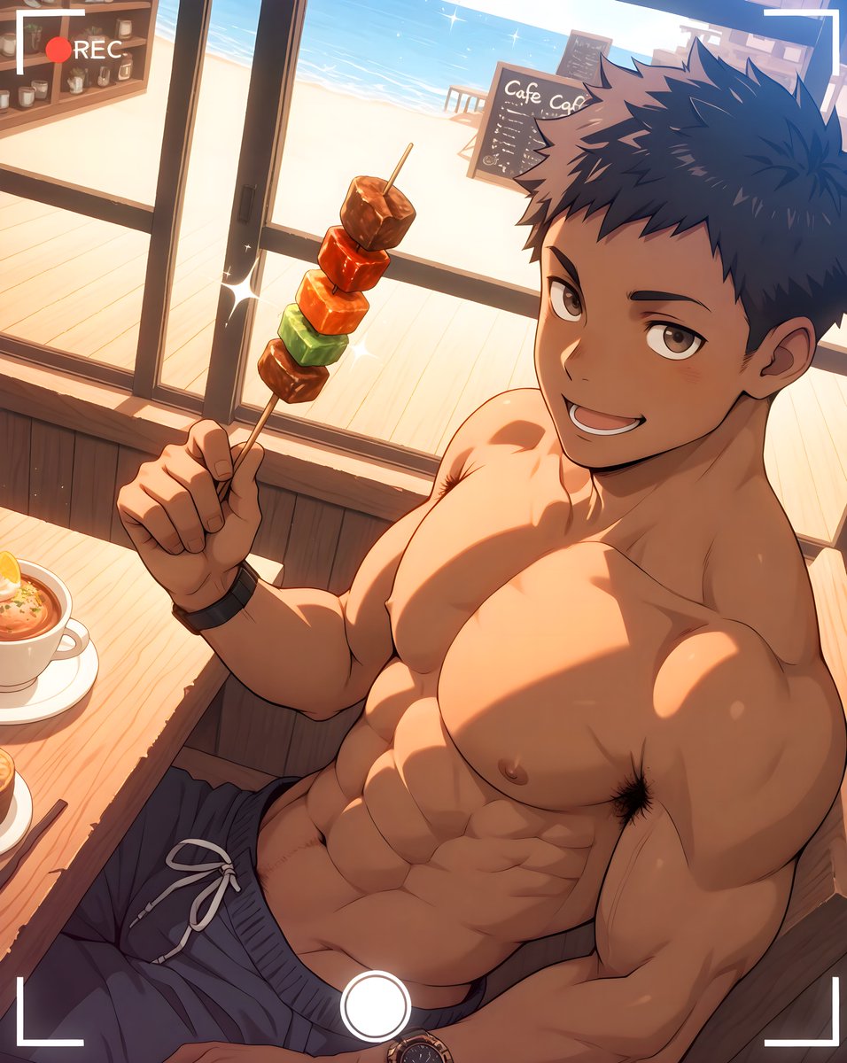 sosuke_0801's tweet photo. 肉食え！にく！！！

#AIイラスト https://t.co/e3rNUGsK9f