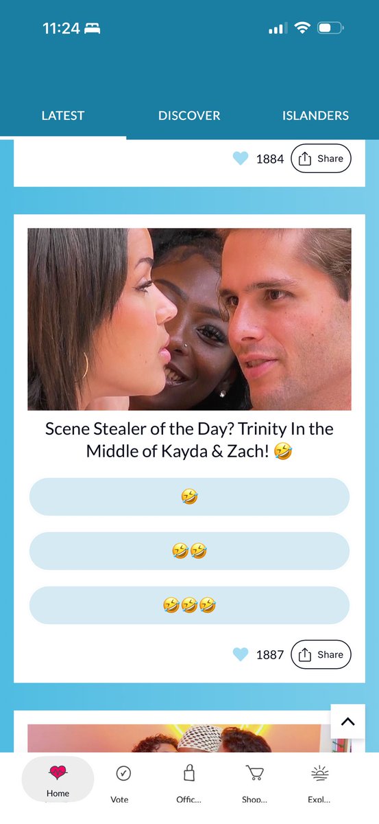 keanutits's tweet photo. They don’t know their own islanders lmaooo bc Kayds and WHOOOO 😂 #LoveIslandUSA https://t.co/bWVVzR5NpZ