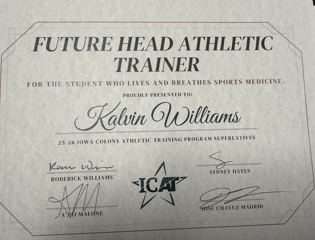 Kalvin_2028's tweet photo. First, I thank God for blessing me with this opportunity. I’m grateful for everyone who supported, encouraged, and believed in me throughout this school year. Every challenge helped me grow, and I’m thankful to my family and everyone in the ICAT program for being part of this! https://t.co/90lMhdh8yN