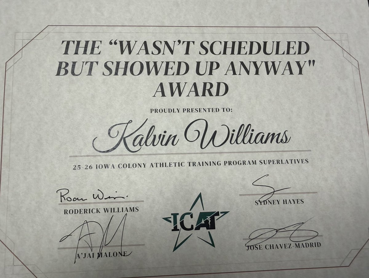 Kalvin_2028's tweet photo. First, I thank God for blessing me with this opportunity. I’m grateful for everyone who supported, encouraged, and believed in me throughout this school year. Every challenge helped me grow, and I’m thankful to my family and everyone in the ICAT program for being part of this! https://t.co/90lMhdh8yN