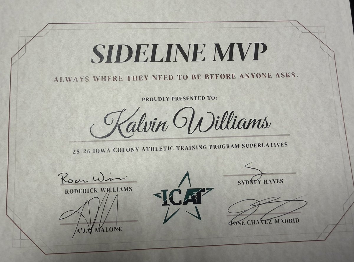 Kalvin_2028's tweet photo. First, I thank God for blessing me with this opportunity. I’m grateful for everyone who supported, encouraged, and believed in me throughout this school year. Every challenge helped me grow, and I’m thankful to my family and everyone in the ICAT program for being part of this! https://t.co/90lMhdh8yN