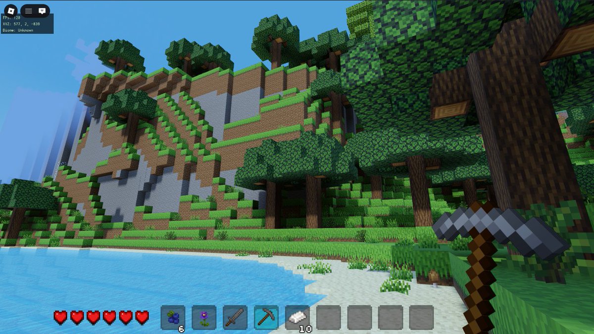StudiosMonolith's tweet photo. First look at Solaris ☀️

I’m building my dream voxel-survival game on Roblox.

Procedural terrain, exploration, crafting, building, and more!

Would you play this?

#RobloxDev #Roblox #RobloxStudio #VoxelGame #SurvivalGame #GameDev https://t.co/bC0MTW4zZ3