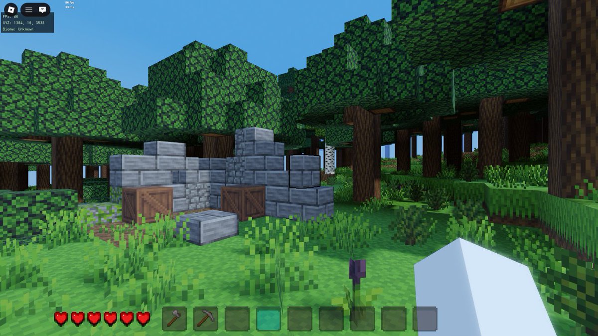 StudiosMonolith's tweet photo. First look at Solaris ☀️

I’m building my dream voxel-survival game on Roblox.

Procedural terrain, exploration, crafting, building, and more!

Would you play this?

#RobloxDev #Roblox #RobloxStudio #VoxelGame #SurvivalGame #GameDev https://t.co/bC0MTW4zZ3
