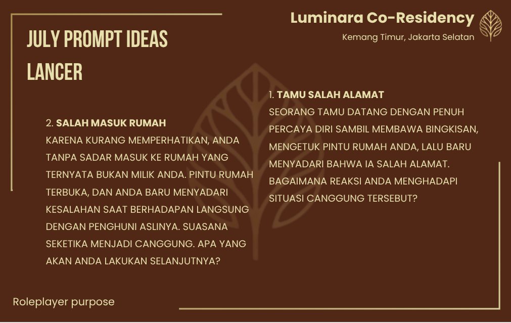 lLUSlSEMU's tweet photo. ️️ ️️ 
𝙋𝙄𝙇𝙄𝙃 𝙎𝘼𝙇𝘼𝙃 𝙎𝘼𝙏𝙐 𝙎𝘼𝙅𝘼
𝘿𝙀𝘼𝘿𝙇𝙄𝙉𝙀 : 𝙅𝙐𝙇𝙄
𝙃𝘼𝙉𝙔𝘼 𝙐𝙉𝙏𝙐𝙆 𝙒𝘼𝙍𝙂𝘼 𝙇𝘼𝙉𝘾𝙀𝙍
️️ ️️ https://t.co/KD2sfTe76d