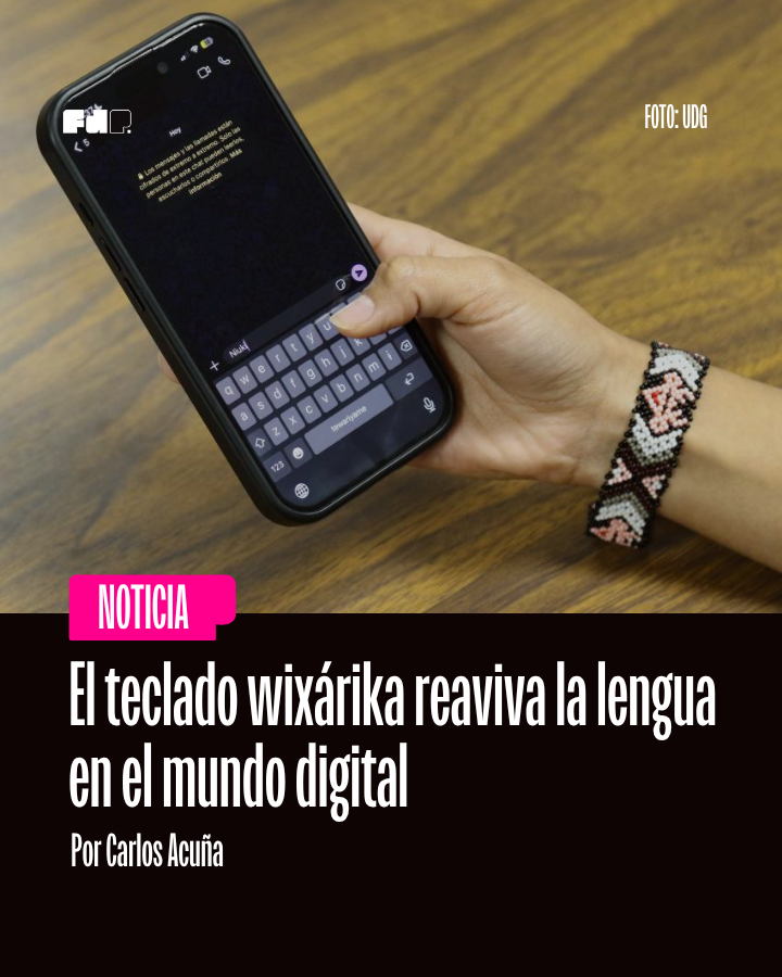 LaFabricaMX_'s tweet photo. 🔵 🔴 | El teclado wixárica reaviva la lengua en el mundo digital

Hablada por 50 mil personas en Nayarit, Zacatecas, Durango y Jalisco, el teclado wixárika está transformando la vida de los jóvenes de la comunidad. 

Los estudiantes se comunicaban en WhatsApp o Facebook en “español mocho” al no ser su lengua natal. O lo hacían en wixárika, pero de manera arcaica, por la falta de caracteres.

Ahora, el wixárika ha encontrado un lugar en el universo digital. Es la primera que lo logra, pero no la última

✒️ | @esecarlo 
https://t.co/PGd6geSh6l