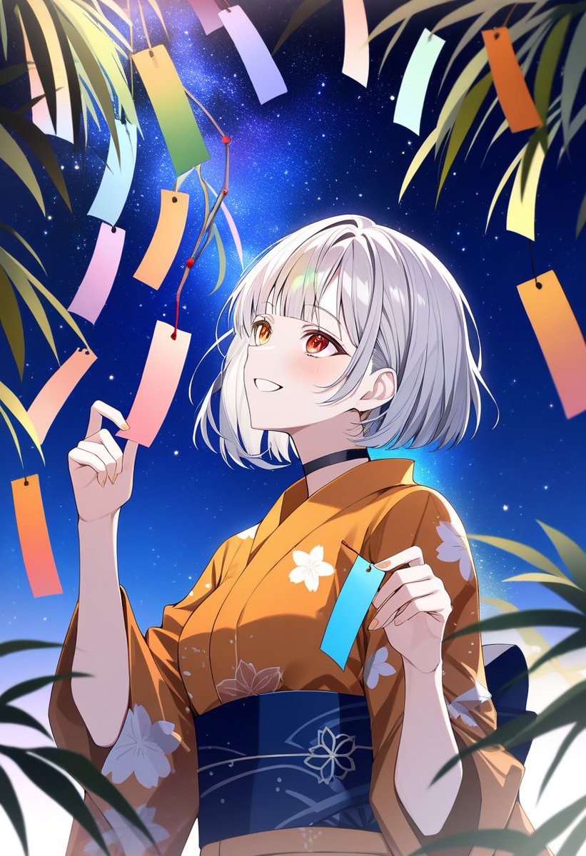 hl_wwb's tweet photo. #AIイラスト
願い事叶うといいな☘️⋆͛ https://t.co/I78DTxvRmx