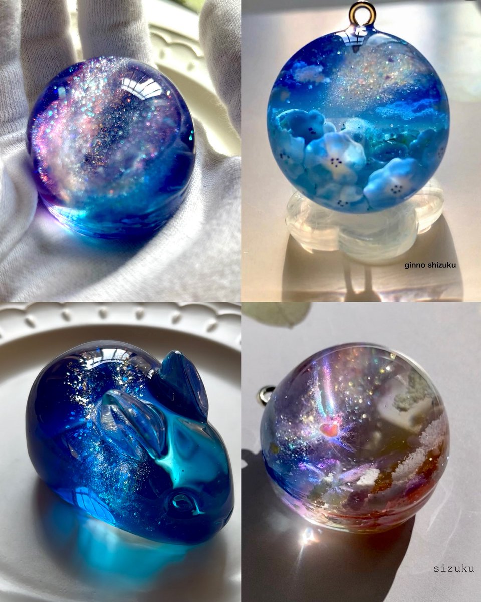 銀のしずく レジンハンドメイド (@ginsizuku) / Posts / X