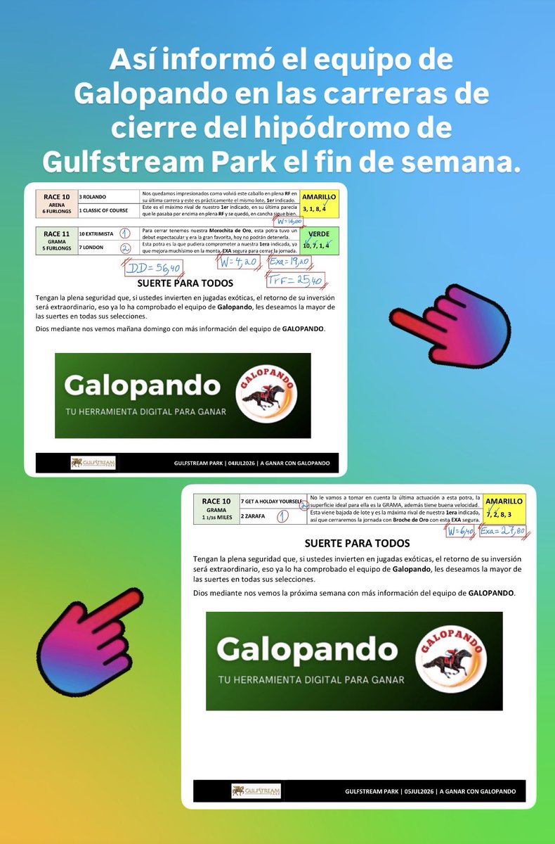 galopando20's tweet photo. GALOPANDO. https://t.co/F74XUq1t5W