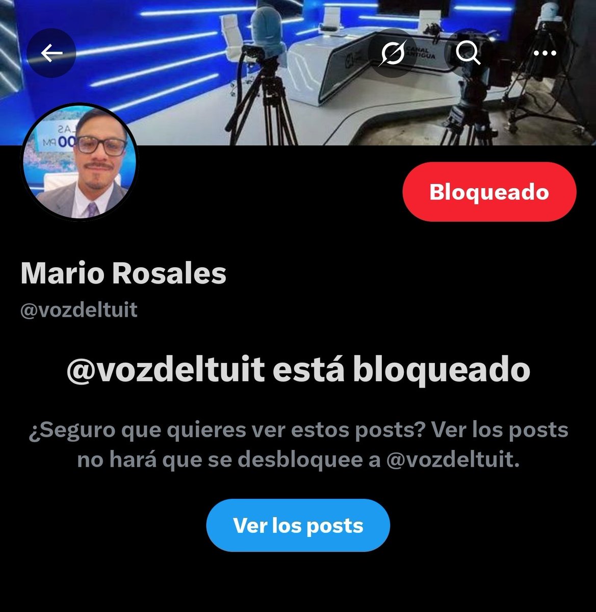 GcrMss's tweet photo. @Farfan_1969 Jajaja yo lo tengo bloqueado x bocaaguada.. y desinformador https://t.co/yHB50jgkdm