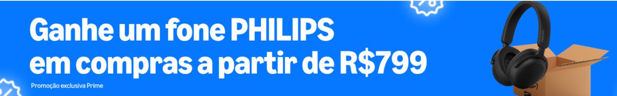 Cahpromos's tweet photo. 🚨Adicione no carrinho o Headphone Bluetooth PHILIPS + R$ 799 em produtos vendidos e enviados pela Amazon.

📌https://t.co/3YH6DQLa5k https://t.co/ehJURk2VYM