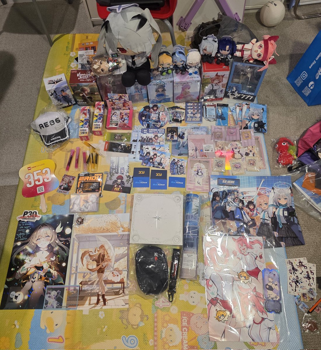 Jackhkima2's tweet photo. My 2026 Anime Expo Haul :)
#ax2026 https://t.co/9IywhRp5QH