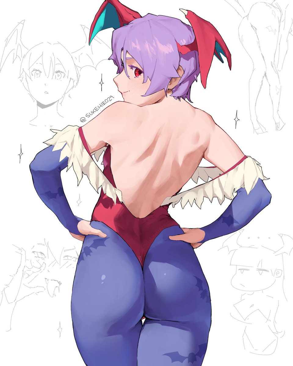 Sukehiro29's tweet photo. Lilith - #darkstalkers

#格ゲーキャラ描こうぜ
Ykw, im bringing back to life this acc https://t.co/Y8BICST3tw