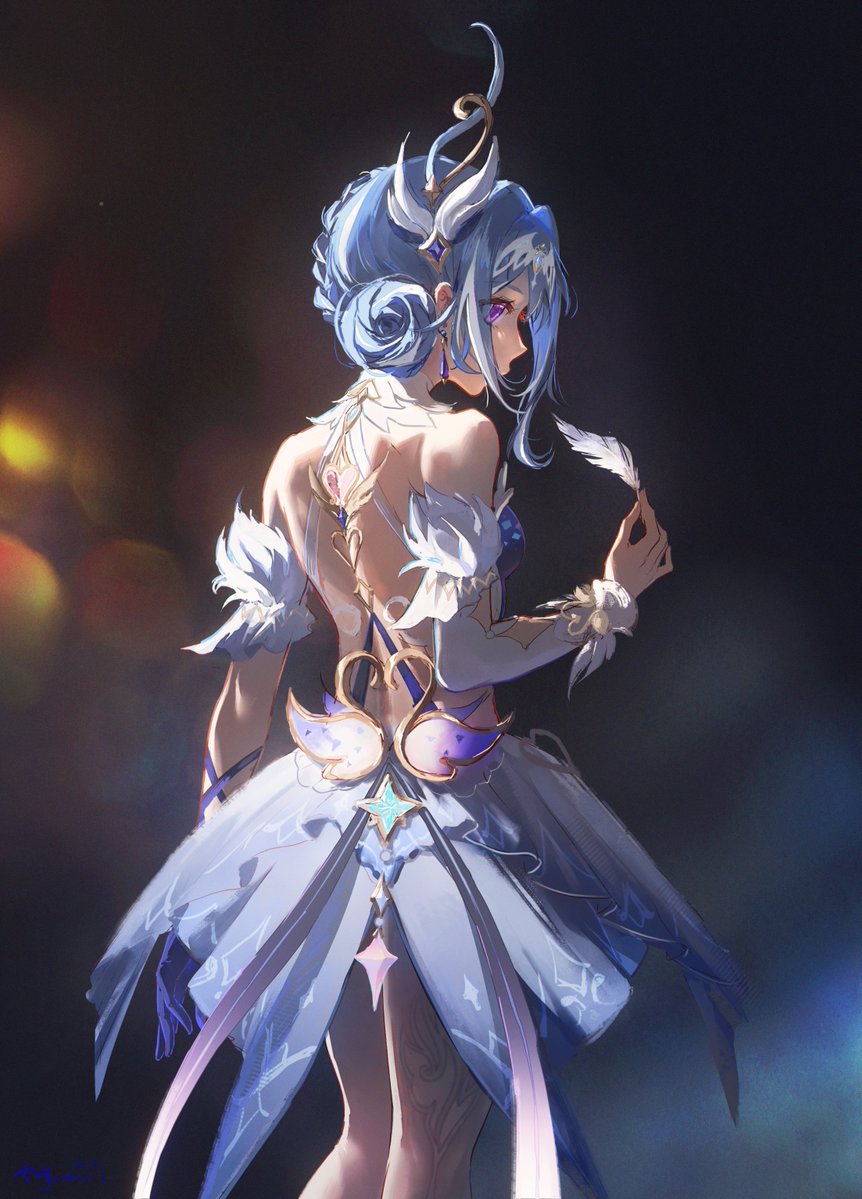_Yukiri's tweet photo. 🦢
#Odette #奥黛塔 #GenshinImpact #原神ㅤ https://t.co/yzVVWZSgOc