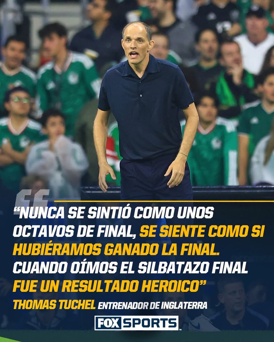 GabiMont5's tweet photo. @Belliiisima89 @UKinEcuador Mientras tanto, el Dt de Inglaterra deshaciéndose en elogios para México, al igual que sus jugadores 🥹 https://t.co/AHsNLow7Kx