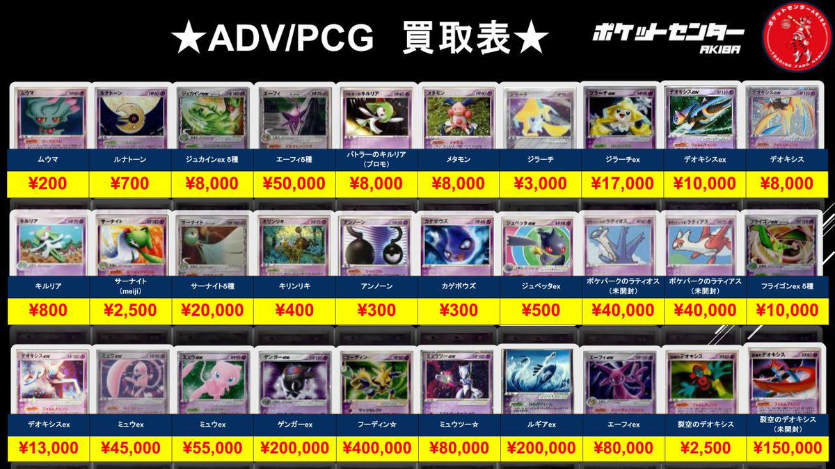 🔥【ADV / PCGシリーズ 買取強化中➁】🔥 1枚から丁寧に査定させて