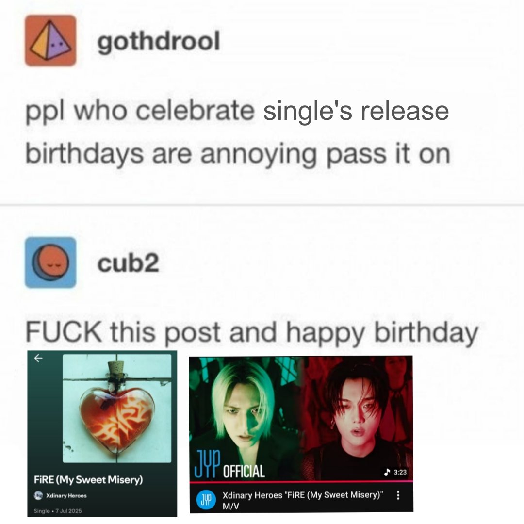 linocatism's tweet photo. music was invented one year ago https://t.co/WjQBoi7c6n