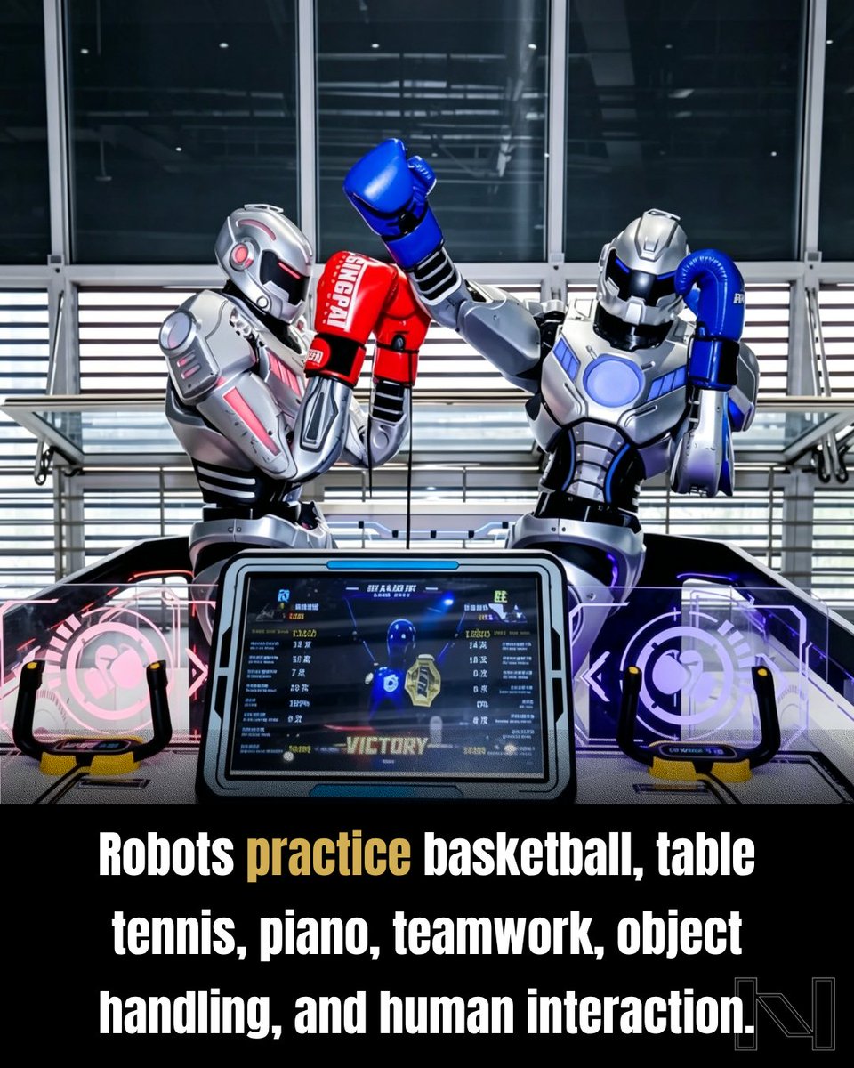 NeuralfinTechAI's tweet photo. China has inaugurated a humanoid robot training school in Hangzhou, designed to prepare robots for real-world applications across multiple industries.

Follow NeuralFin for more information. https://t.co/e3tFT1t2sU