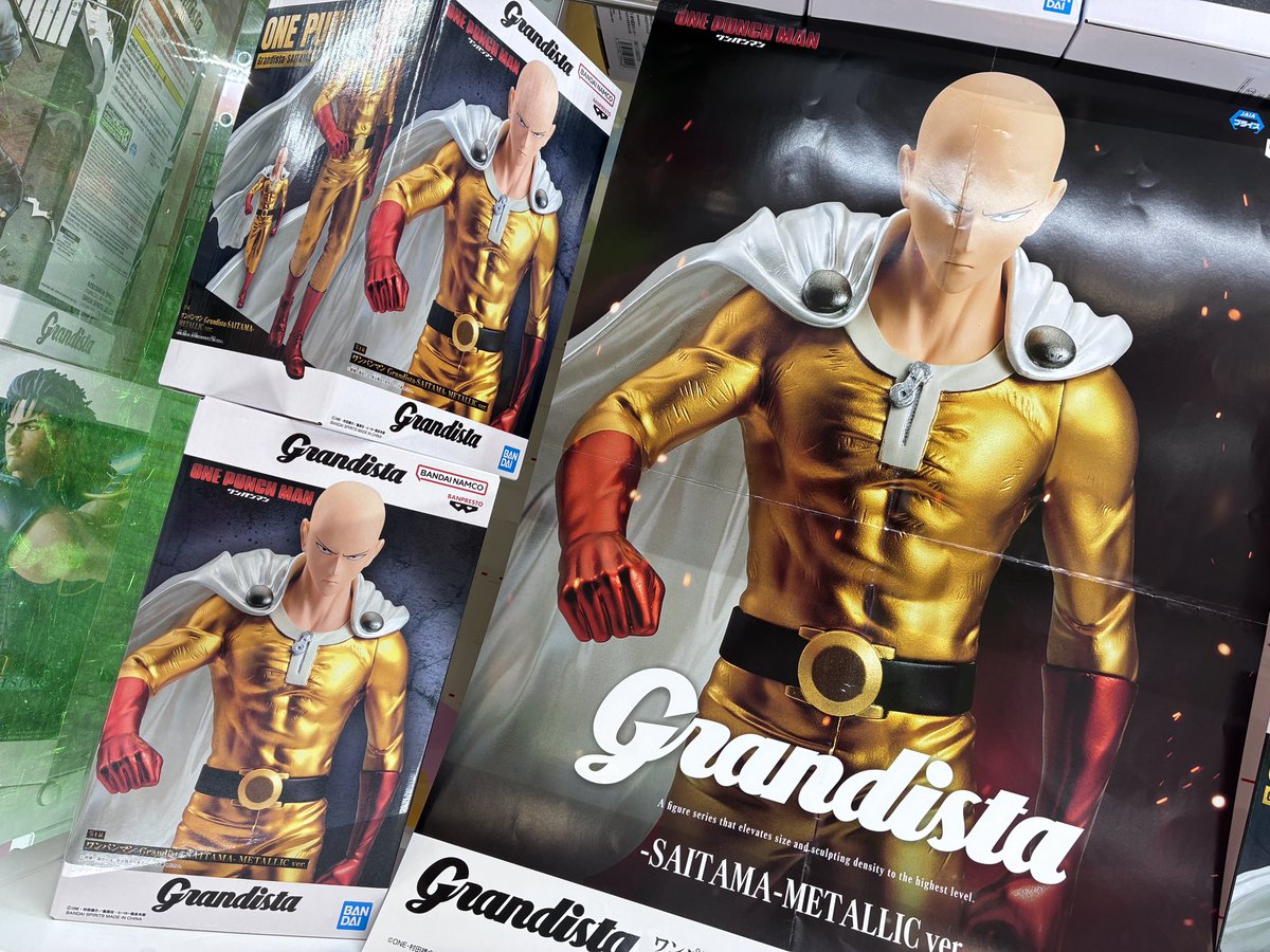 最新景品】 『ワンパンマンGrandista-SAITAMA-METALLIC ver.』 入荷し