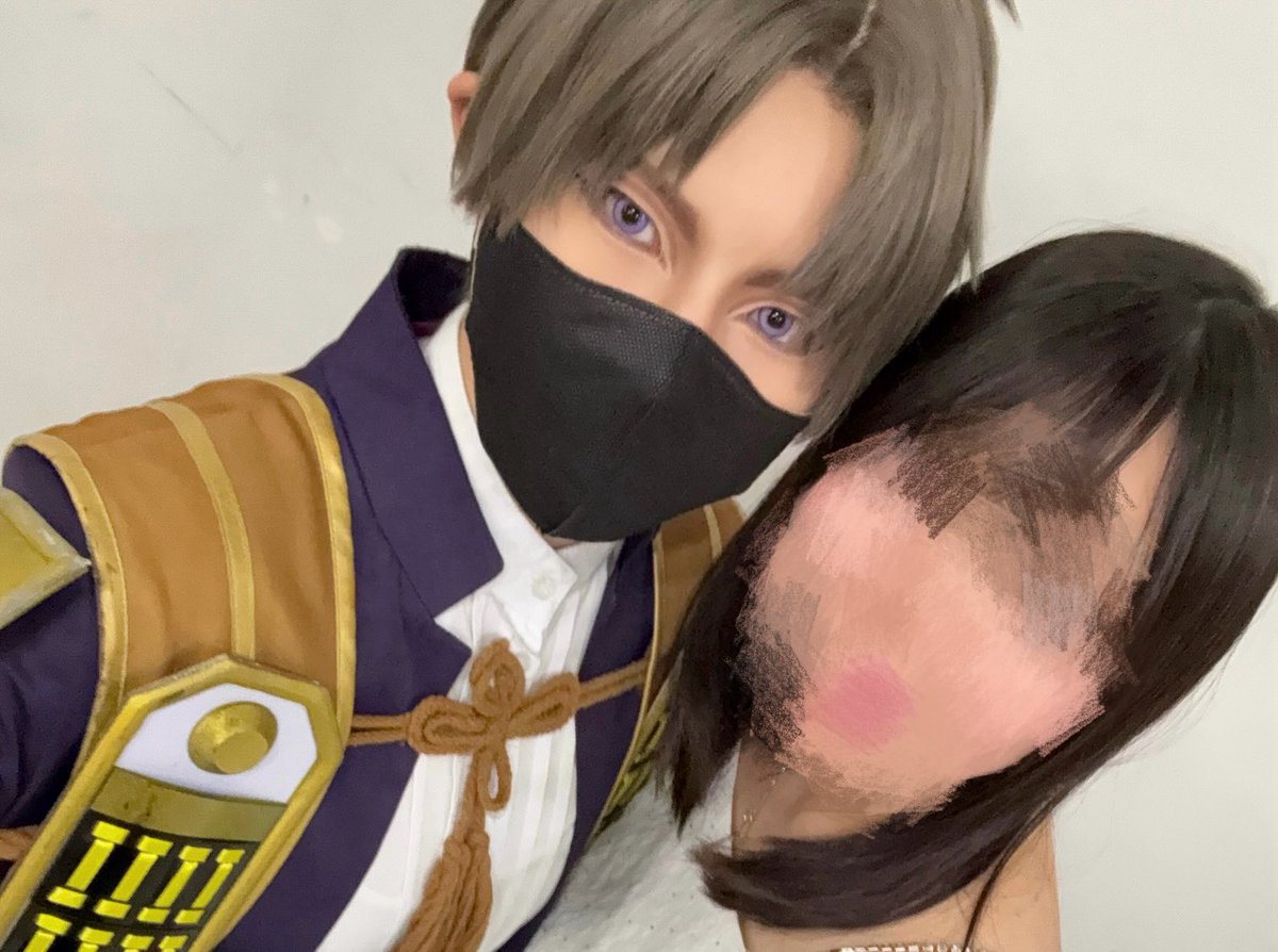 0016_me's tweet photo. 緊張でガチガチだった近侍です✋
主が可愛かった🥰️さすが俺の主です https://t.co/N9ygNQyHhx