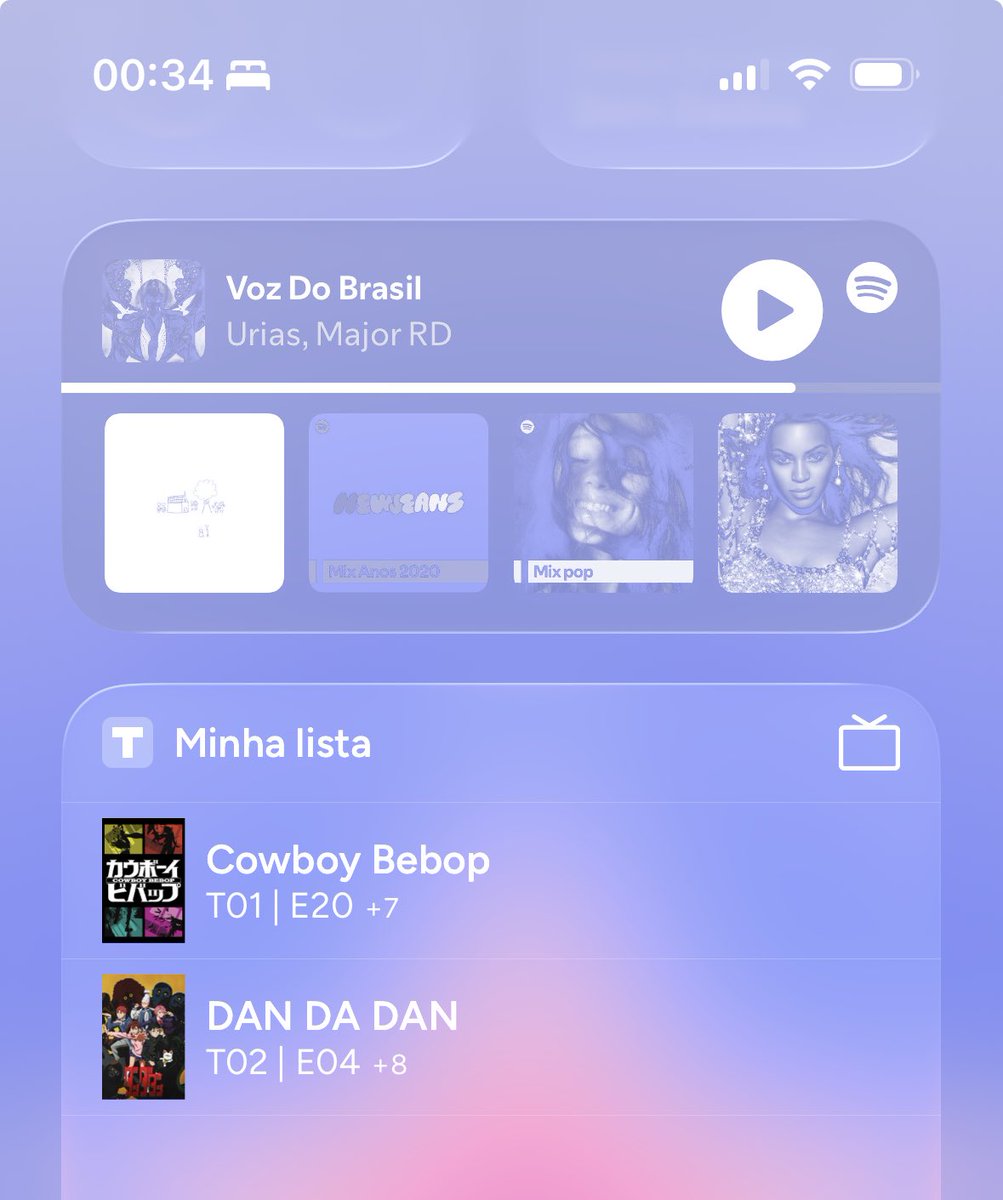 shcgiu's tweet photo. surgem mil app mas nenhum tem esse widget gracinha que mostra os episódios pendentes né.. tv time você será eterno https://t.co/g3xlT3Z68a
