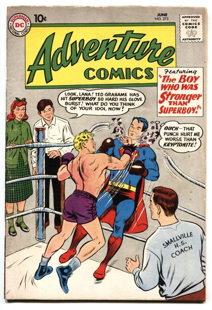 MuleLpi's tweet photo. The big question at the Smallville High School reunion is "Is Ted Graham still stronger than Superboy (now Superman)

https://t.co/544OKZ5m3e https://t.co/3rZlW1mmvm