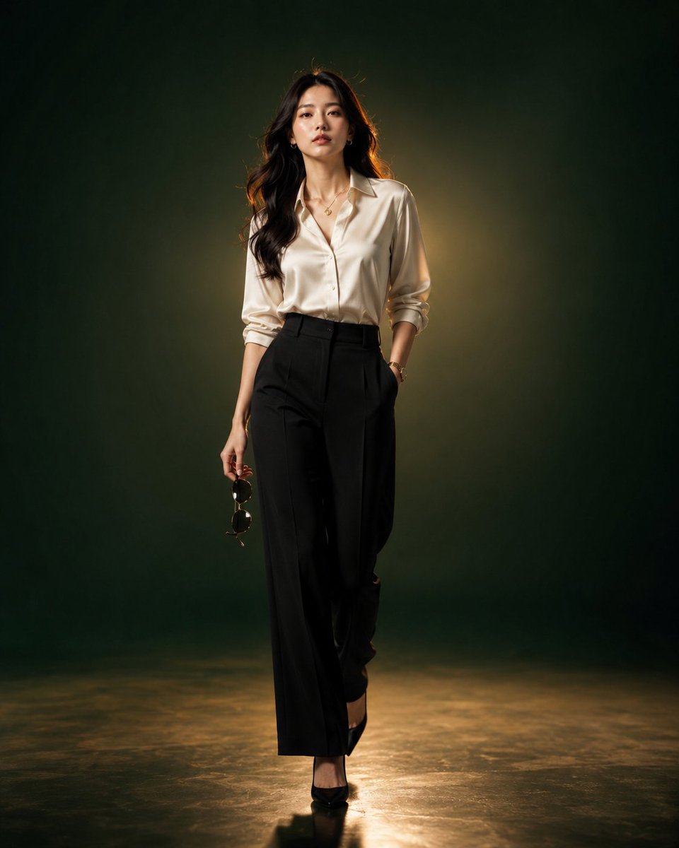 Luxury Fashion Editorial Portrait