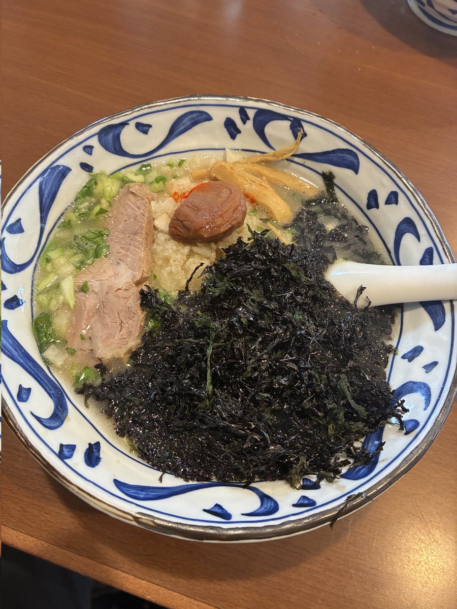 32akey's tweet photo. 営業めし🍜💯
我々のソウルフード。

#みぞれのりラーメン
#がんこや
#かるがん
#茨城
#かすみがうら
#千代田 https://t.co/UnXKQVB1Ok