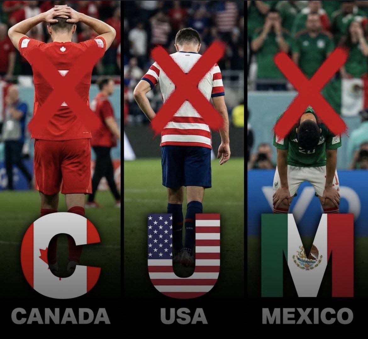 DavidDefranc's tweet photo. Los tres anfitriones del mundial han sido eliminados. https://t.co/ukwEt9EGo7