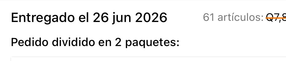 ximeeeee_g's tweet photo. @sjolau_ Yo pedí 61 JAJA y tuvieron que dividirlo en dos 
Somos TemuLovers https://t.co/wP8mJHZLdi