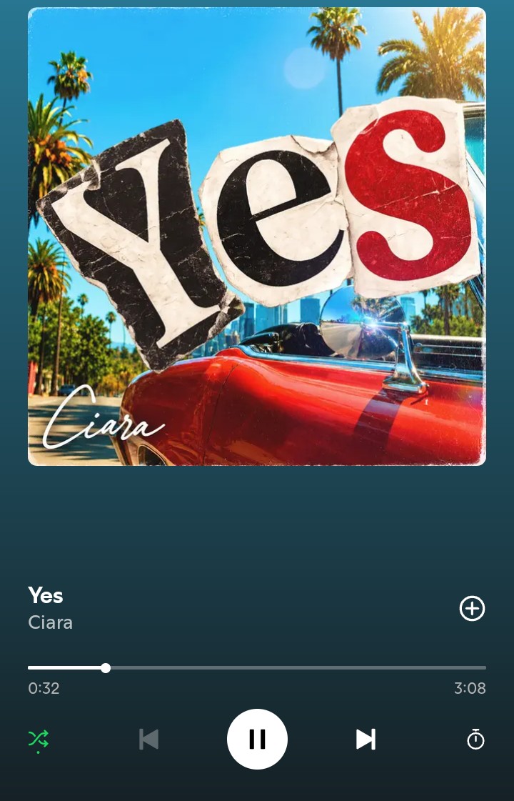 UncannyBeauty's tweet photo. Y'all go support and get some new CiCi music. It's sounds so good. Good vibes and all bout love ❤️❤️❤️❤️❤️
#Ciara #Yes #NewMusic https://t.co/R7YFnebZw1