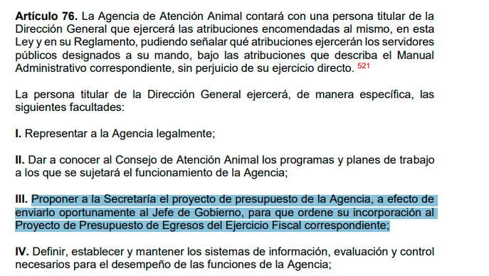 YoAmoaLaCiencia's tweet photo. 82 pesos  al día para alimentar animales: funcionaria de Brugada culpa a diputados morenistas y aliados

Ana Villagrán respondió prácticamente que no es su asunto que los animales bajo el resguardo de la Agencia de Atención Animal reciban apenas 82 pesos diarios para su alimentación.

Aseguró que el presupuesto “lo determinan las y los diputados”, culpando al Congreso de la CDMX, donde Morena y sus aliados tienen la mayoría legislativa.

Pero, Villagrán tiene la obligación legal de elaborar y presentar el proyecto de presupuesto para la dependencia que dirige.

El artículo 76, fracción III, de la Ley de Protección a los Animales de la CDMX establece que la persona titular de AGATAN debe proponer presupuesto de la dependencia.

Para que sea incorporado por la Secretaría de Administración y Finanzas al Proyecto de Presupuesto de Egresos, que envió Brugada al Congreso.

¿Qué monto propuso Villagrán para alimentación de animales? 

¿Está sosteniendo que los diputados de Morena y aliados le hicieron recortes en la comida de animales? 

¿O los 30 mil pesos anuales para alimentar animales salió de la propuesta que hizo Brugada?
