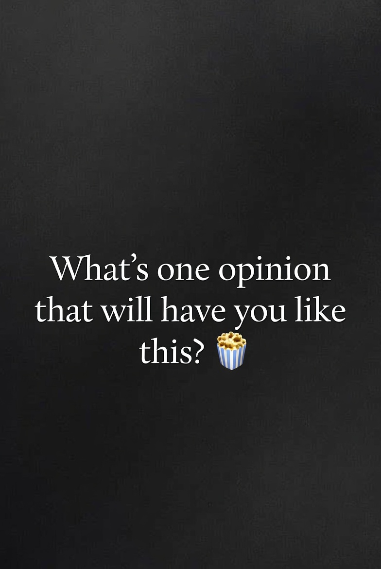 WereyWithData's tweet photo. Drop your most controversial opinion. No judging. 👀👇 https://t.co/QqXGRfqc00
