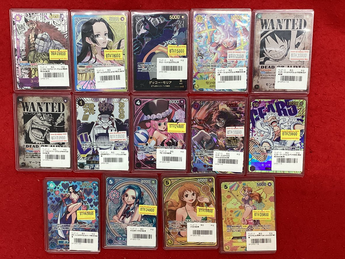 ワンピースカードゲーム 販売情報】 こちらの商品入荷です‼️ 状態確認