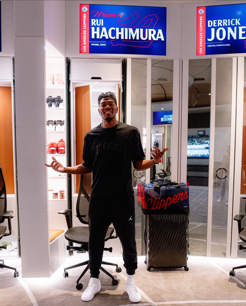 LakeShowYo's tweet photo. Rui Hachimura is officially a Clipper 💔 https://t.co/tipXtZZ0qk