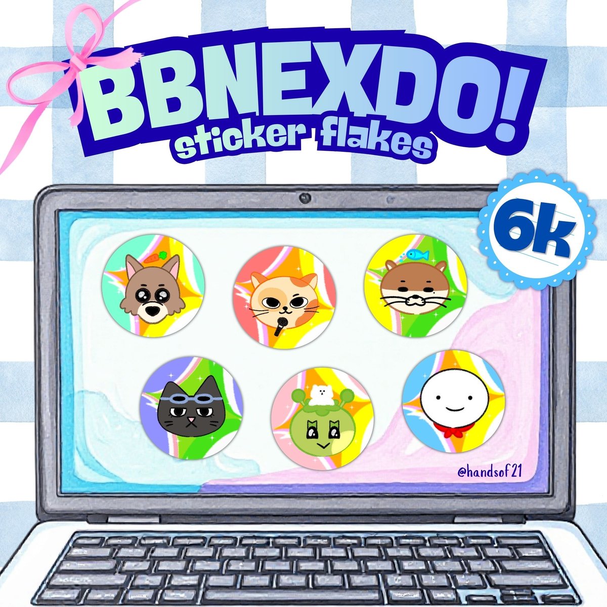 handsof21's tweet photo. BBNEXDO Sticker Flakes
ㅡ fanmade by @handsof21

Get one pack (6ea) of:
✨️ Vinyl Laminated
✨️ Size 2 - 5 cm

Detail's here:
🔗 https://t.co/WdJIpE8RnJ

🚚 from Yogyakarta https://t.co/f3V8LszsIb