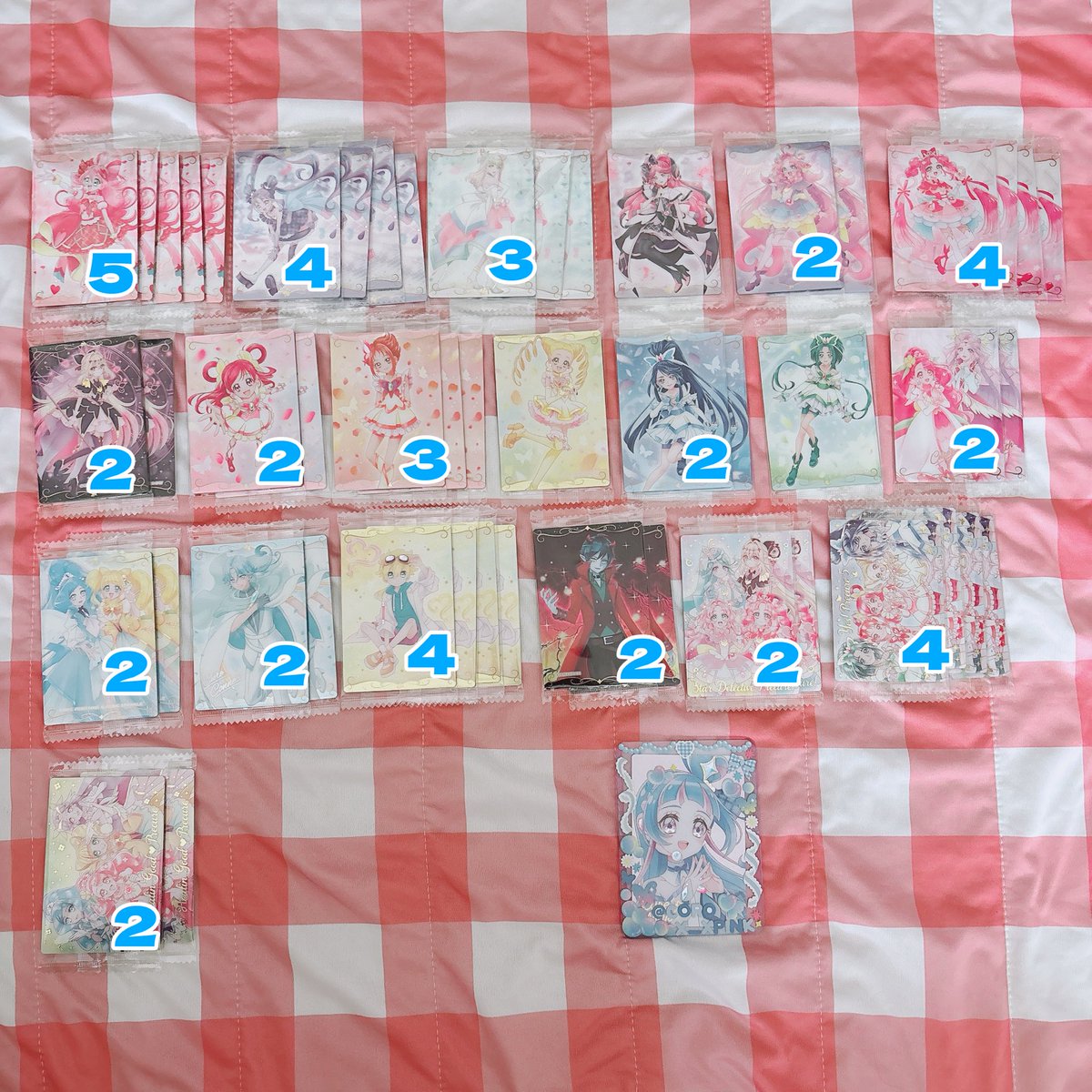 corox_xpink's tweet photo. 𓊆交換𓊇 プリキュアウエハース13

譲:画像のもの
求:今弾Nキュアウインク>>異種キュアウインク

お声掛け複数ある場合は条件の良い方優先
郵送での交換希望📮
検索からでもお気軽にお声掛けください💙✨️ https://t.co/FgGa2GDFrI