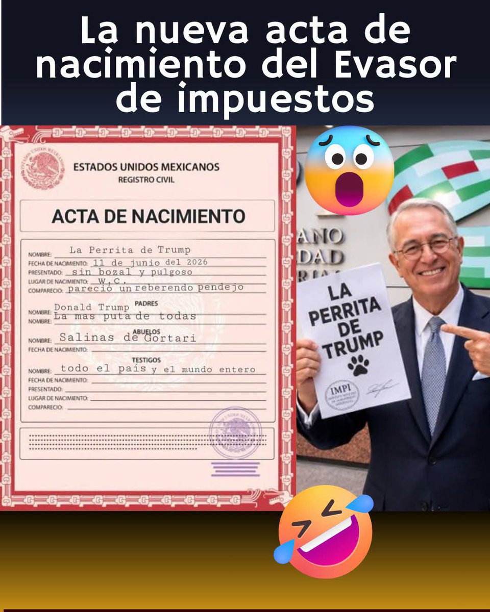borre1000000's tweet photo. ¡Lo que se está quieto! ¡se deja quieto!
A, pero nooo... Ahí va al estadio 😂😅🤣🐩

Ahora hasta nueva acta tiene el evasor de impuestos. 
Cómo #LaPerritaDeTrump 

Moraleja: No creas que es lo mismo estar en un estudio de tv apesta a estar en lugares públicos 🤣 https://t.co/FQRajgfCdV