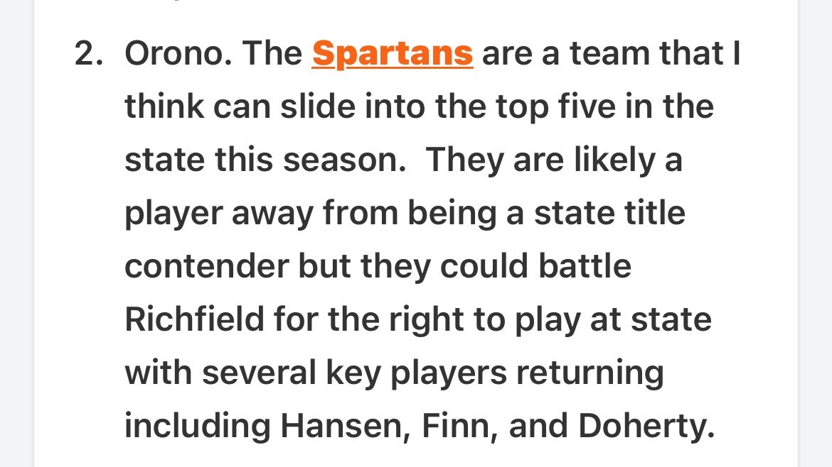 FinnDyvik's tweet photo. Thank you Ryan James for the write up. I’m extremely excited to compete with these guys at a high level next season. 
@barry_wohler @CoachRunka @oronomensball @RyanJamesMN @granthansen_11 @Gdoherty_24 https://t.co/lXCQnzaFO4