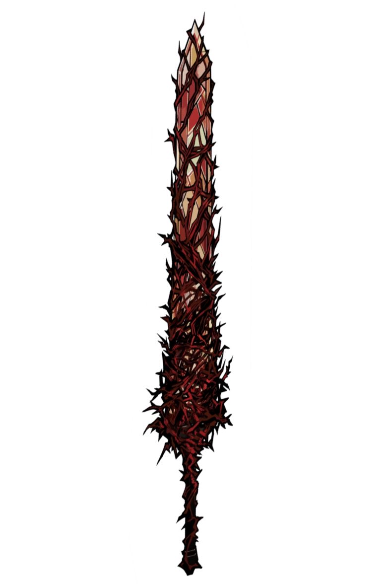 swordposting's tweet photo. Today’s Sword of The Day is: The Fused Blade of Ruined Mirror Worlds from Limbus Company https://t.co/LvYFJME40f