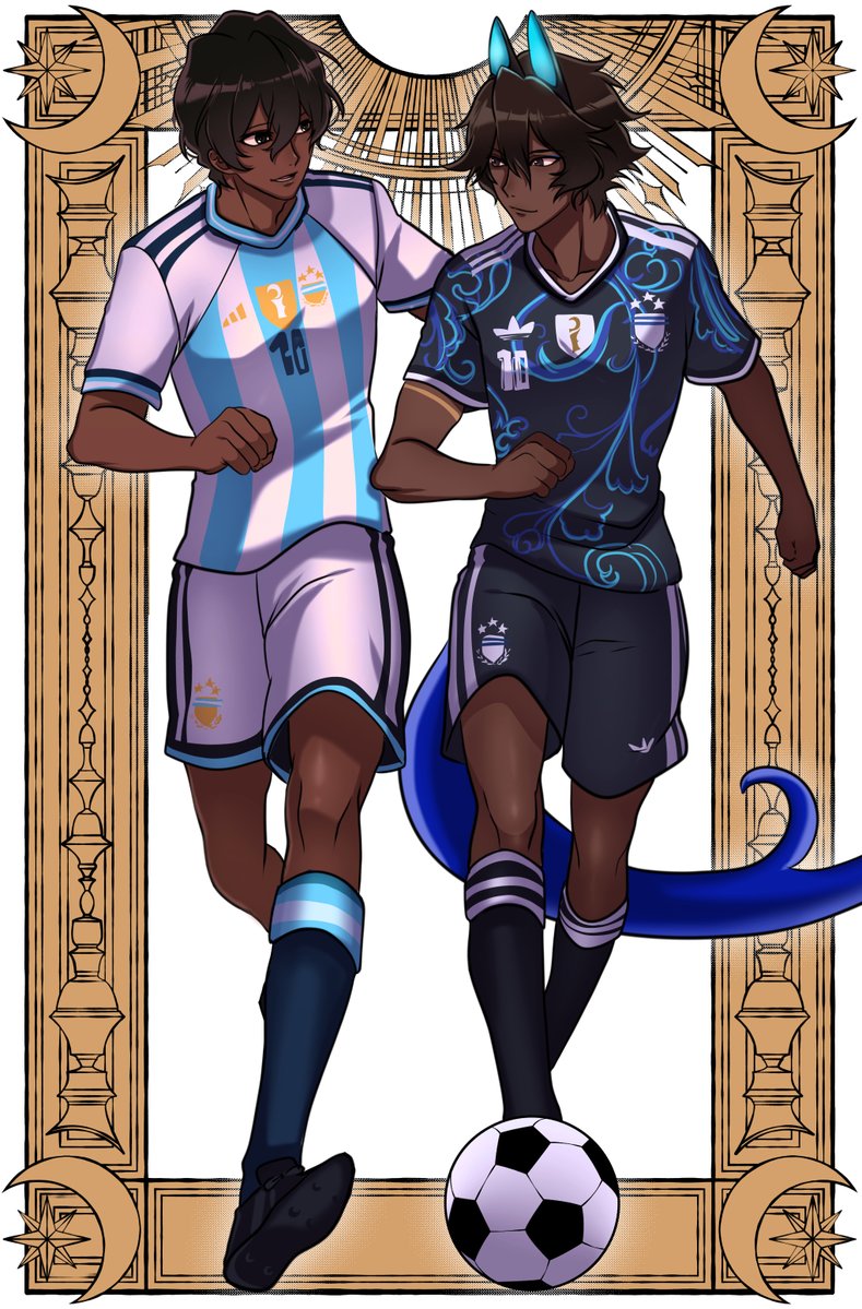tgktgkfgo's tweet photo. 今日はアルゼンチン代表 vs エジプト代表！🇦🇷⚽🇪🇬✨
きっと熱く素晴らしい試合になるはず！今年のワールドカップは本当にレベルが高いですね💖
今回はアルゼンチンの新しいアウェイユニフォーム姿のジュナくん＆ジュナオくんと一緒に応援します！🇦🇷♥️ https://t.co/32bLI3SKd7