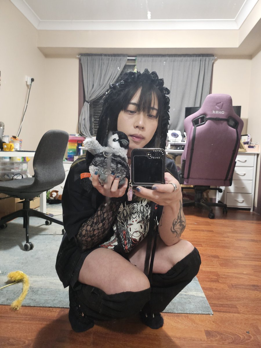 hakuchuumoo's tweet photo. I forgot to post the fit from the live https://t.co/hPW6n8JSeN