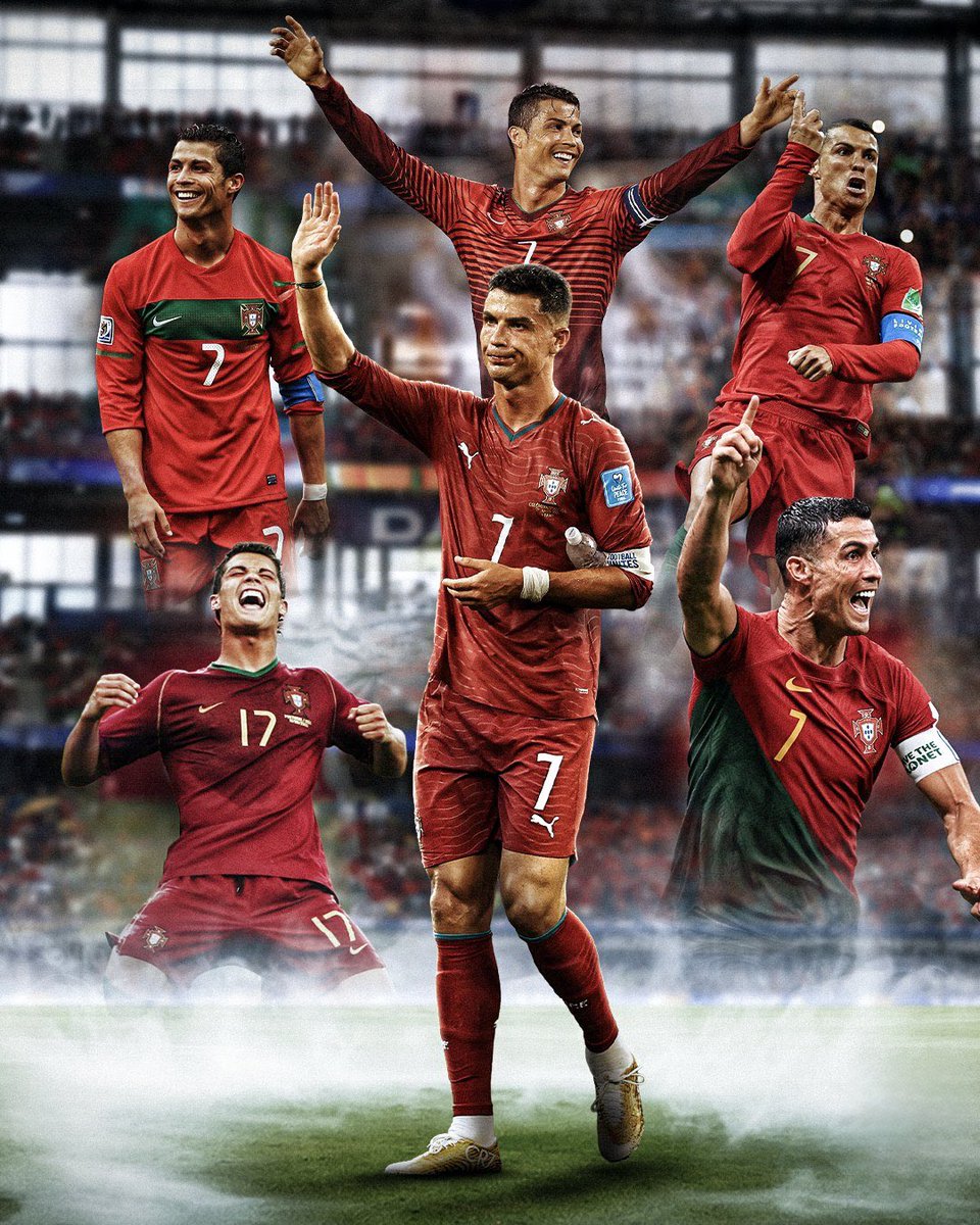 FootballXtra365's tweet photo. Banter aside, thank you, Cristiano Ronaldo, for everything you gave to international football.

Football was more exciting because you were part of it.

As a Messi fan, I can only say: respect.🫡 https://t.co/tBSUUhU3QH