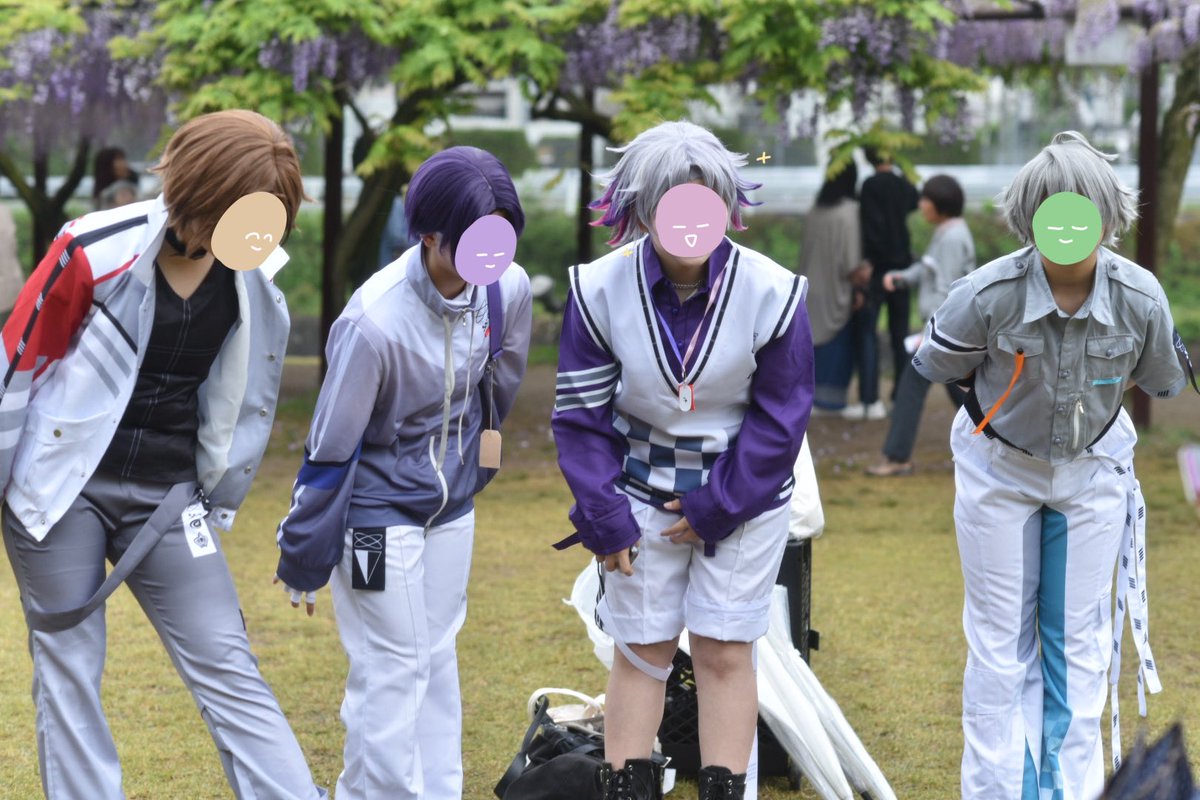 Rtsan_01's tweet photo. 和気cos/オフショ
1枚目:お辞儀の仕方が可愛いROF_MAO
2枚目:えっほえっほな🏢
3枚目:騎馬戦のROF_MAO
4枚目:アゲアゲな🏢
 #和気コス https://t.co/DLoMbBtBLC