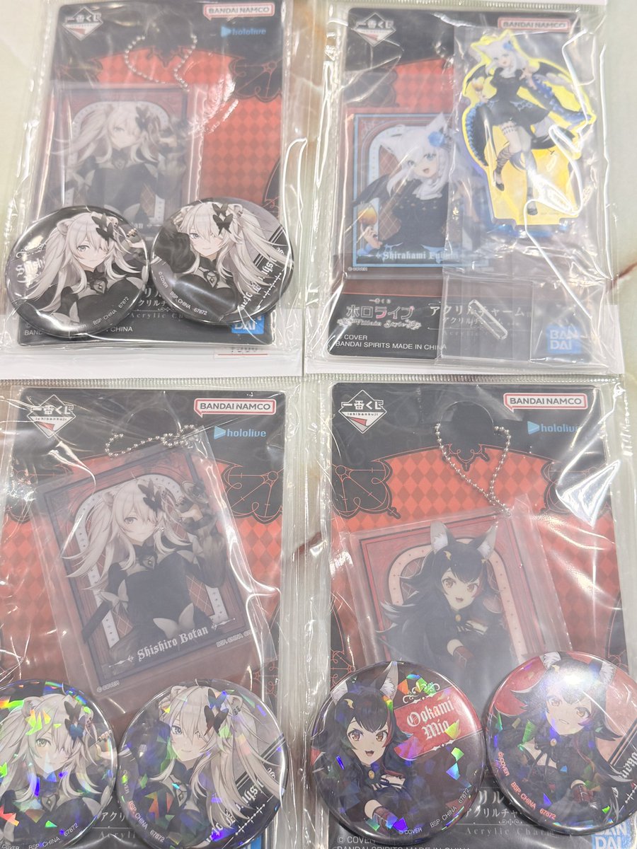 📢入荷情報📢 ホロライブグッズのまとめて セットが続々入荷✨ 各300円