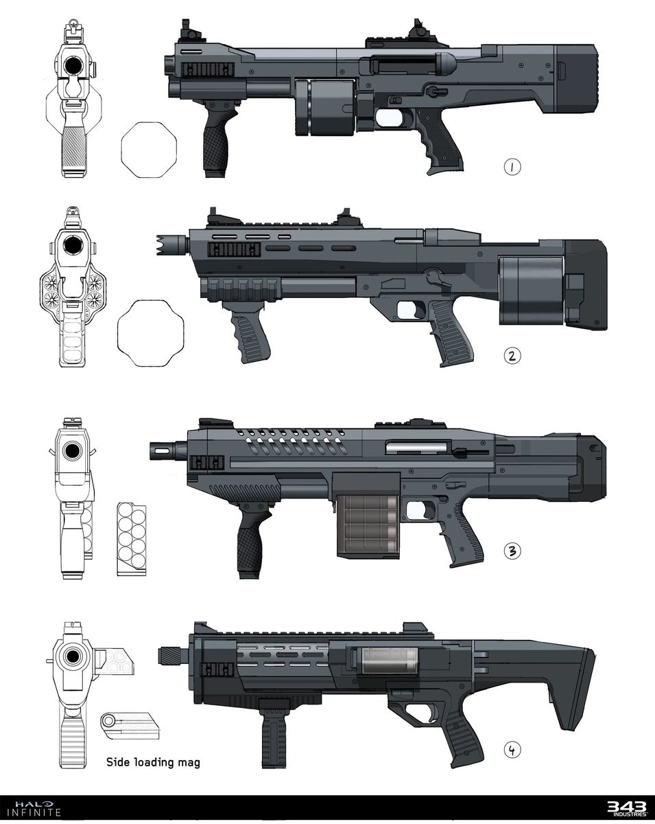 talkierflower94's tweet photo. @JaneJt12345 @logorn_gadum In the concept art, are a bullpup design https://t.co/6nL9LtBcTX