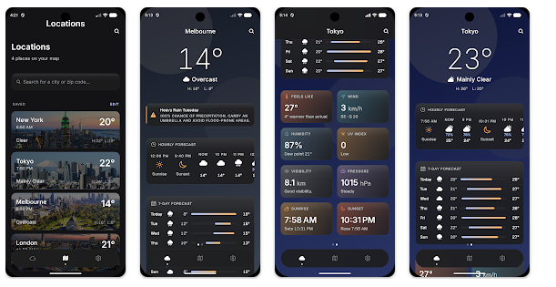 nikhild64's tweet photo. Latest weekend project for the Expo mobile dev cohort: Foretell Weather 🌦️

• Real-world API integration 
• Location awareness 
• Offline caching &amp; animations

https://t.co/FUQYcn05j7
@surajtwt_ @Hiteshdotcom @nirudhuuu @ChaiCodeHQ

#chaicode #reactnative #buildinpublic https://t.co/KH4ZO0cRTW